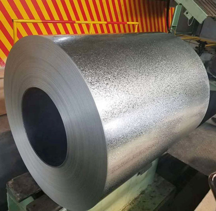 Dx51 Zinc Coating Coils Customized Hot Dipped Galvanised Coils Silver