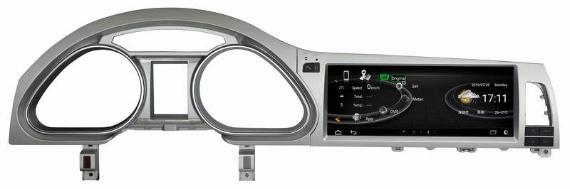 Ouchuangbo car radio gps navi for Audi Q7 2005-2015 with Bluetooth wifi 8 core USB SWC android 9.0 system