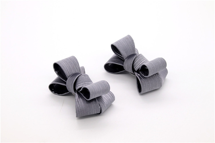 Ribbon coloured bow-tied shoe flower,Handmade footwear ornaments and flower Thread ribbon Beige ,white,black,red ,blue