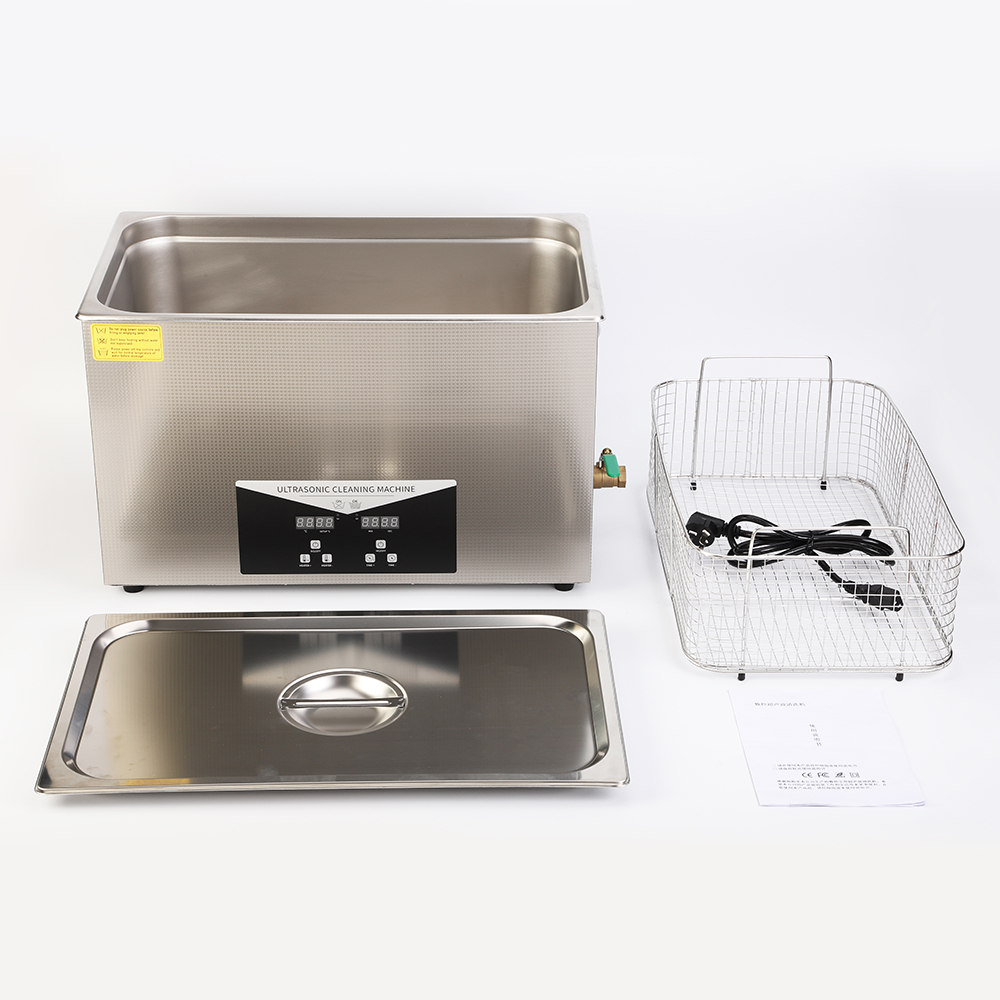 Soak Ultrasonic Cleaning Machine Industrial 30 Liters With Digital Timer