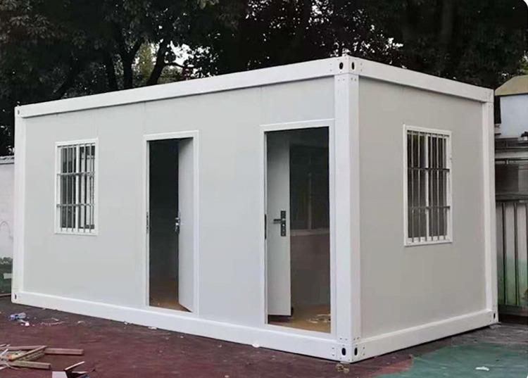1 Door 3m 6m 7m Length Quick Made Easy Build Assembly 20ft Flat Pack Container House Office with Optional Toilet and Shower