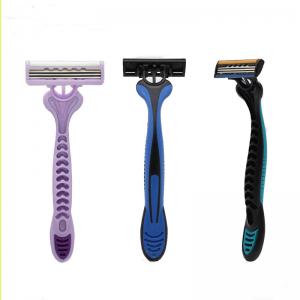 China R319 new products big triple blade shaving razor to Mexico, Peru on sale