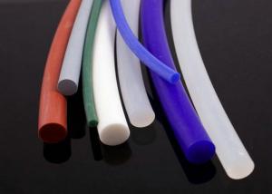 Buy cheap Industrial Grade Translucent Silicone Tube Extrusion , Silicone Profile / Cord / Seal product