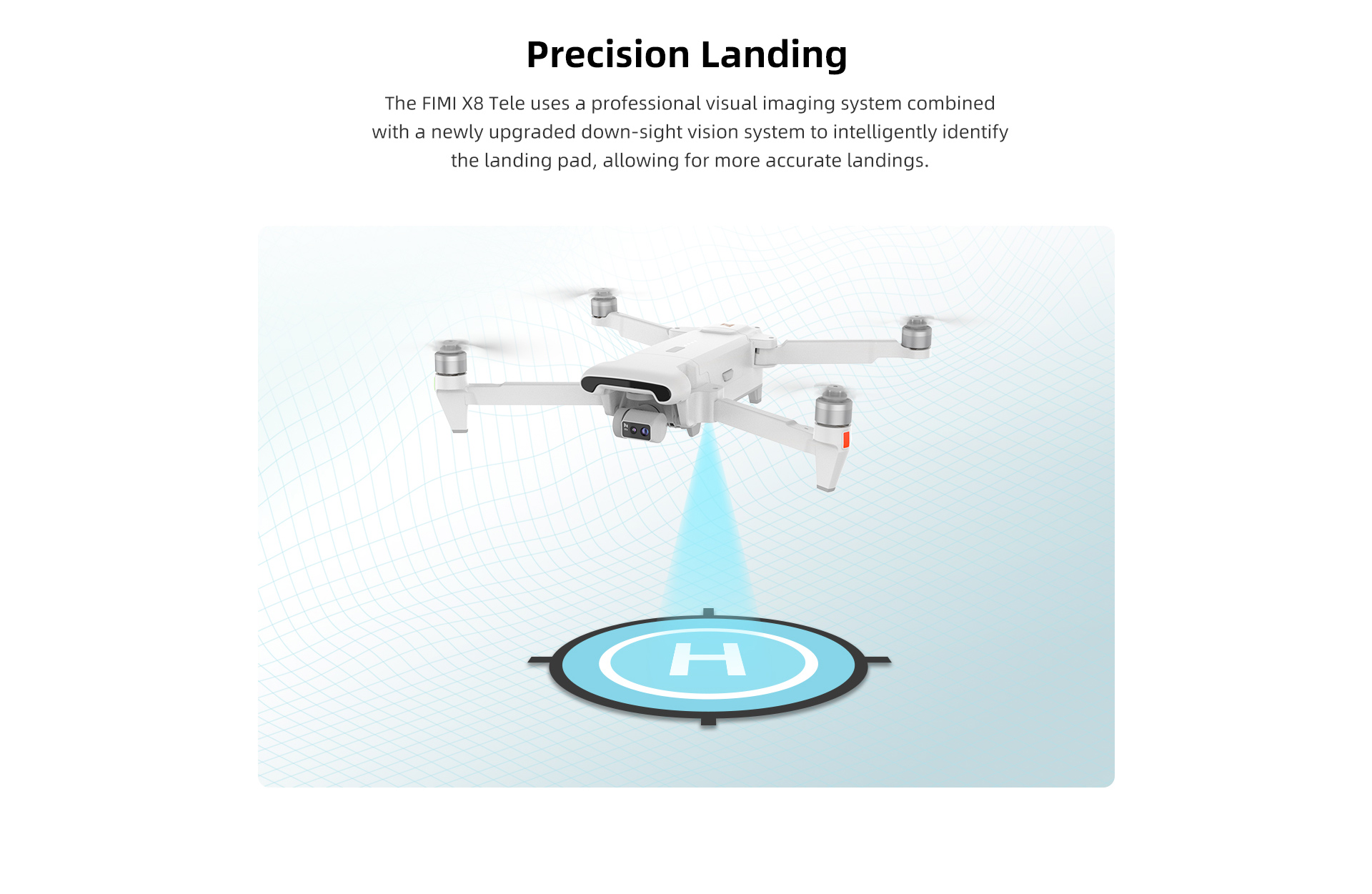 3-axis Gimbal Camera Drone Fimi X8 Tele 4k 60fps Brushless Motor for 37mins Flight Time