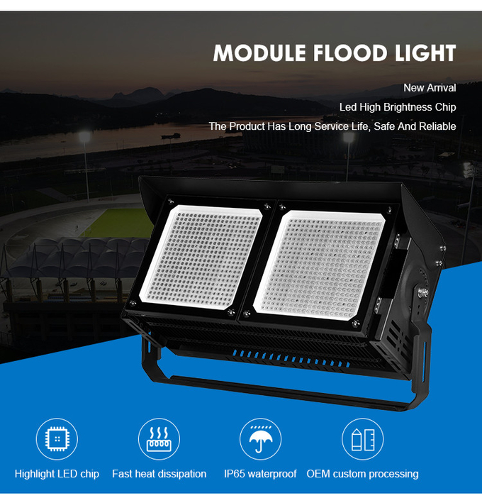 1000W Arena Exterior Led Floodlights Waterproof Outdoor SMD2525