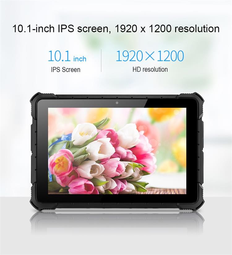 OEM ODM Rugged Tablet 10 Inch , 6000mAh Industrial Android Tablet PC