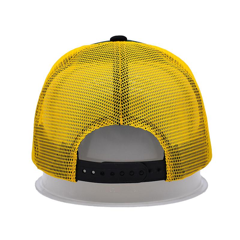 5 Panel Mesh Back Trucker Hat Custom Embroidery Logo Private Label Foam Baseball Cap