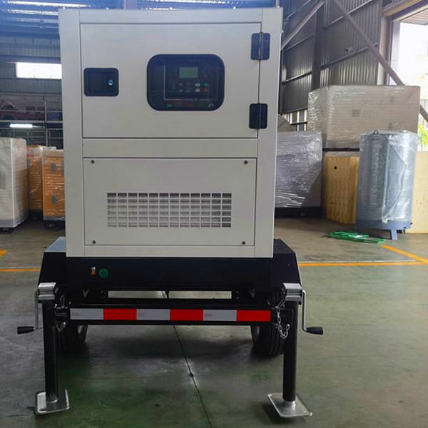 Heavy Duty Diesel Engine Generator Set School Emergency Rated Voltage 400V/230V Three Phase Diesel Generator