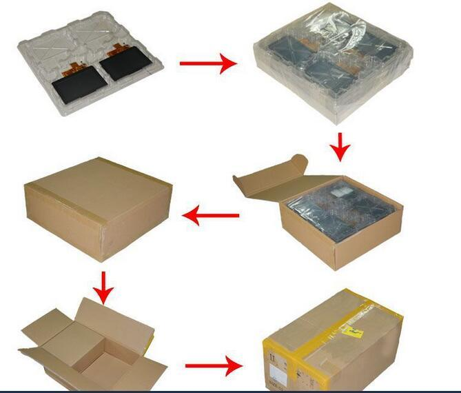 OLED display module packaging options