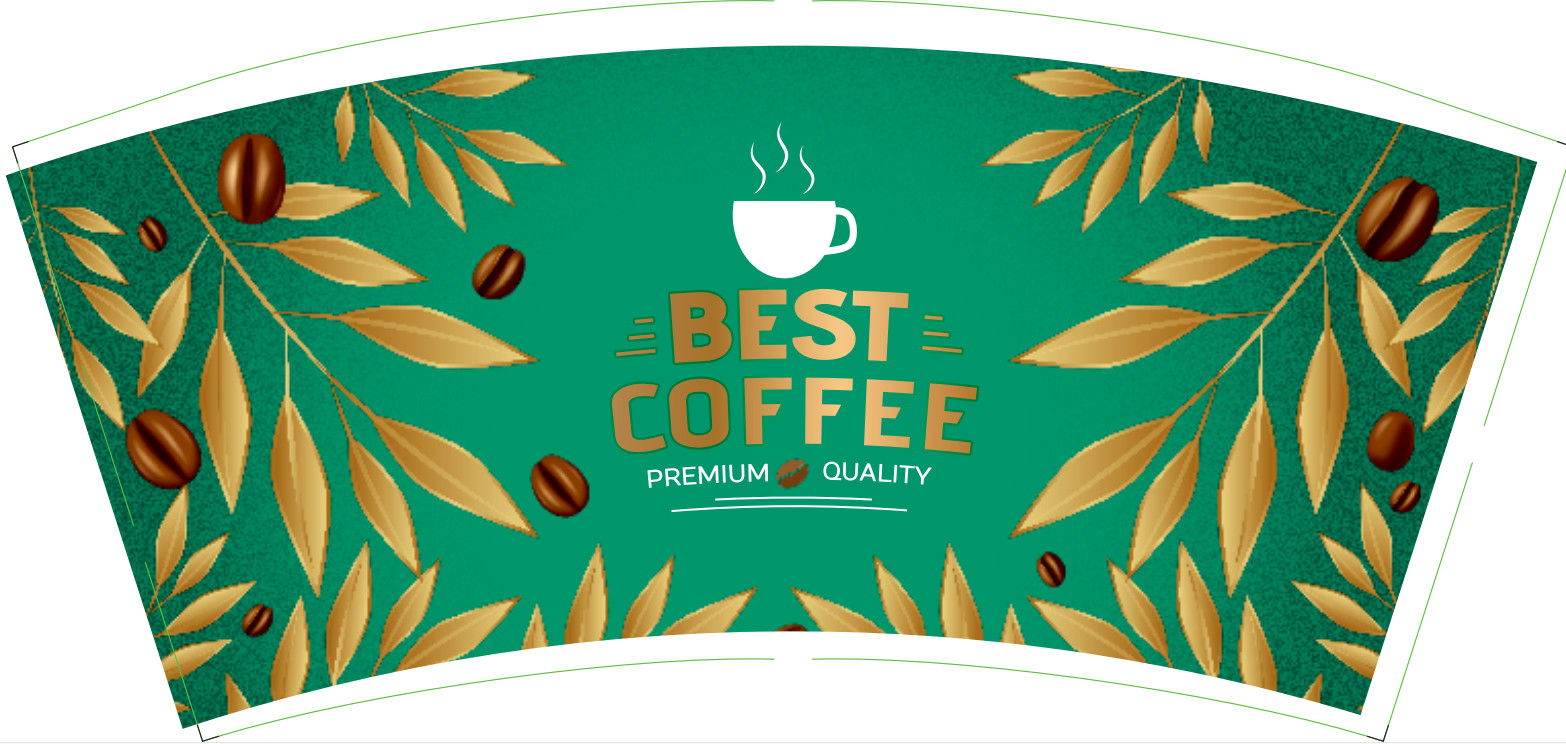 Waterproof PE Coated Paper Cup Fan 280gsm Raw Material Roll Food Grade