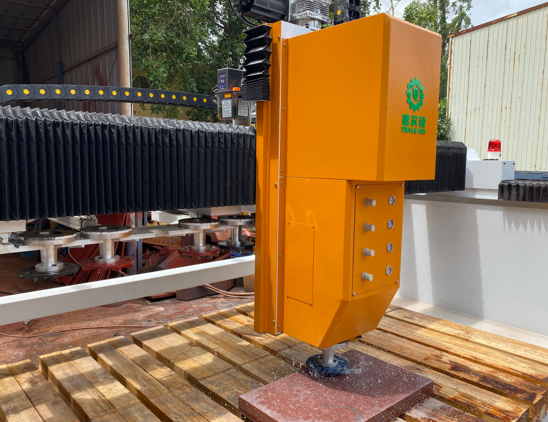 ATC Automatic Stone Polishing Machine Gantry Type for Granite Monument Grinding and Polishing