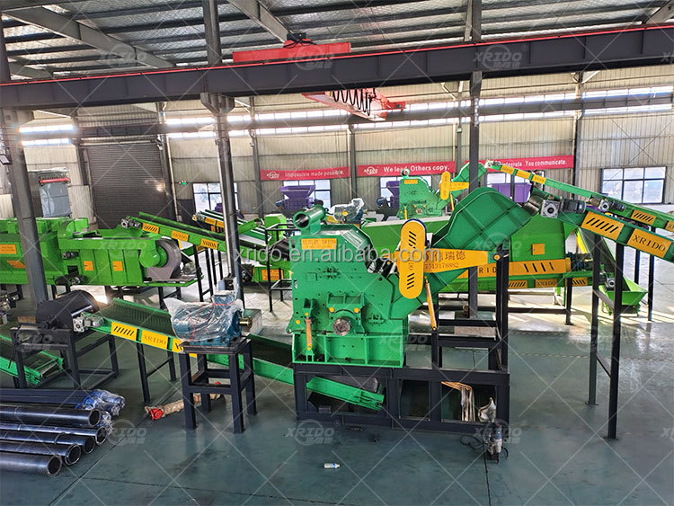 4T/H-8T/H Steel Shredder Machine Small Industrial Shredder Scrap Metal Crusher