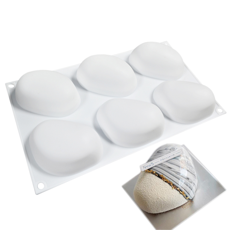 Mango Shape 3D Cake Molds Sustainable Silicone Cake Tools LFGB Certified