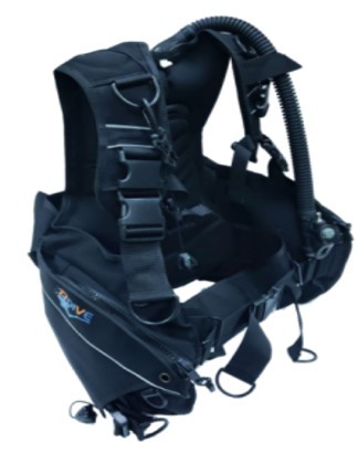 Wear Resistant BCD Buoyancy Control Device Durable Black Color