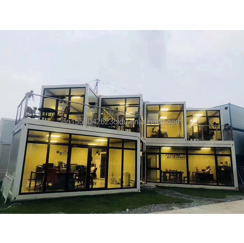 Steel Frame Galvanized Steel Bending 180g Portable Expandable Container Living House for Modern Living