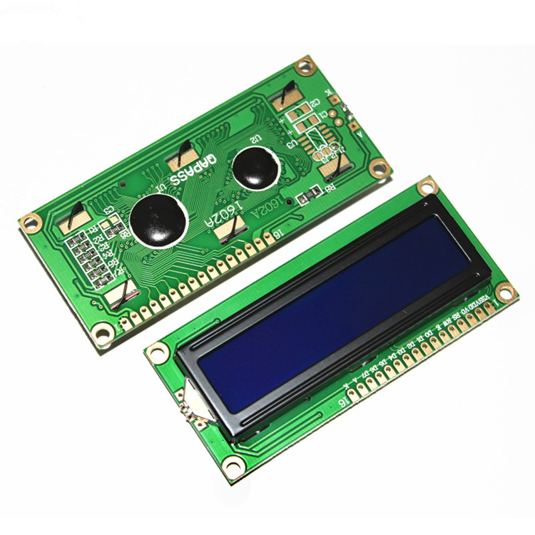 Factory Direct LCD 1602 5V Character Display Module Blue LCD1602