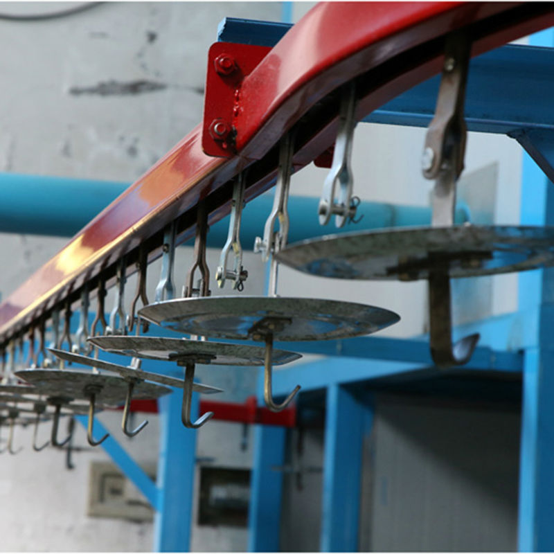 Loom Parts Industrial Powder Coating Systems Energy Saving High Precision