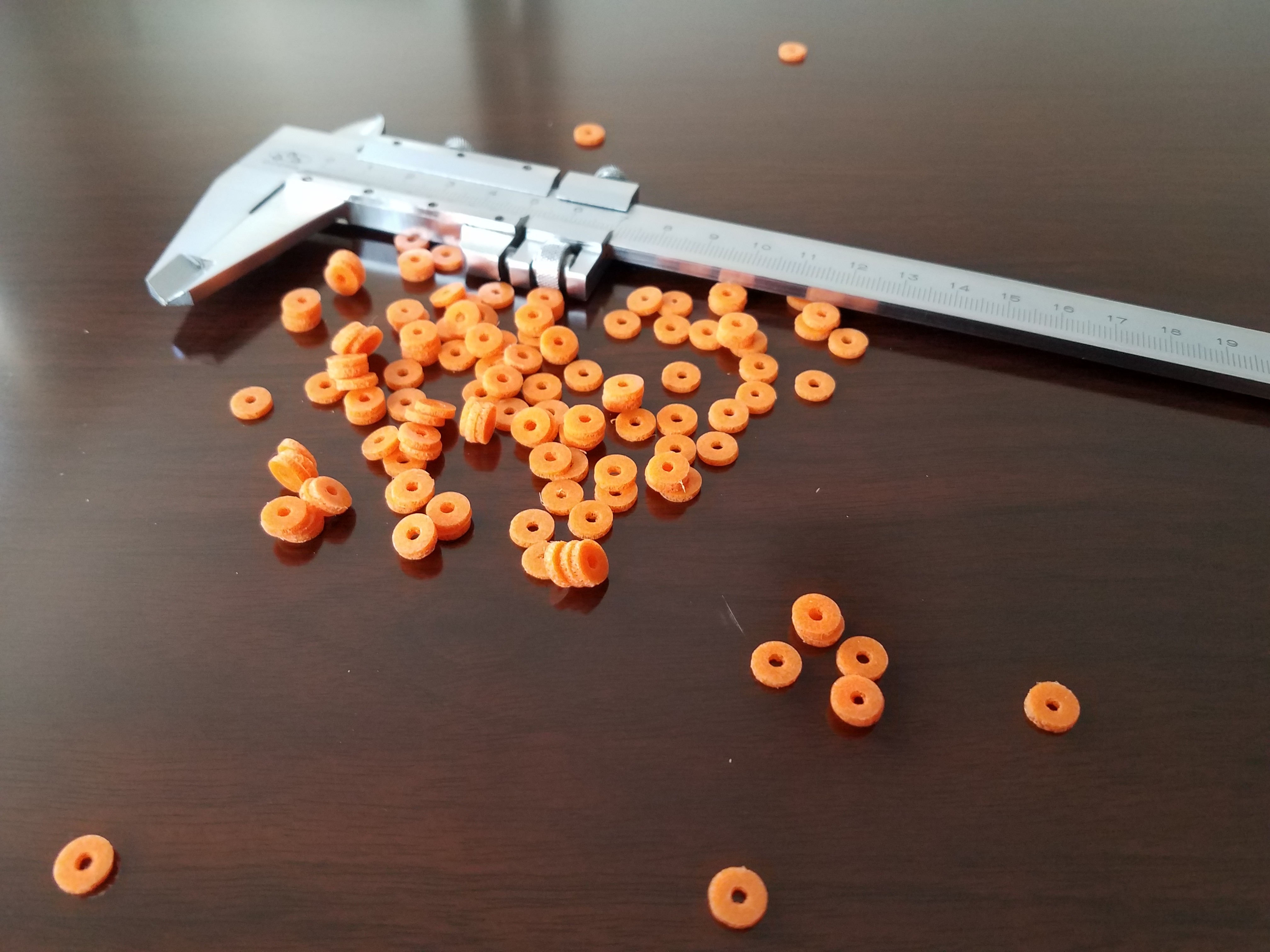 Orange Soft Silicone sponge Gasket Industrial Grade Smooth Surface