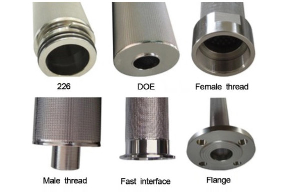 Water Treatment AISI304 Stainless Steel Cartridge 316ss Twill