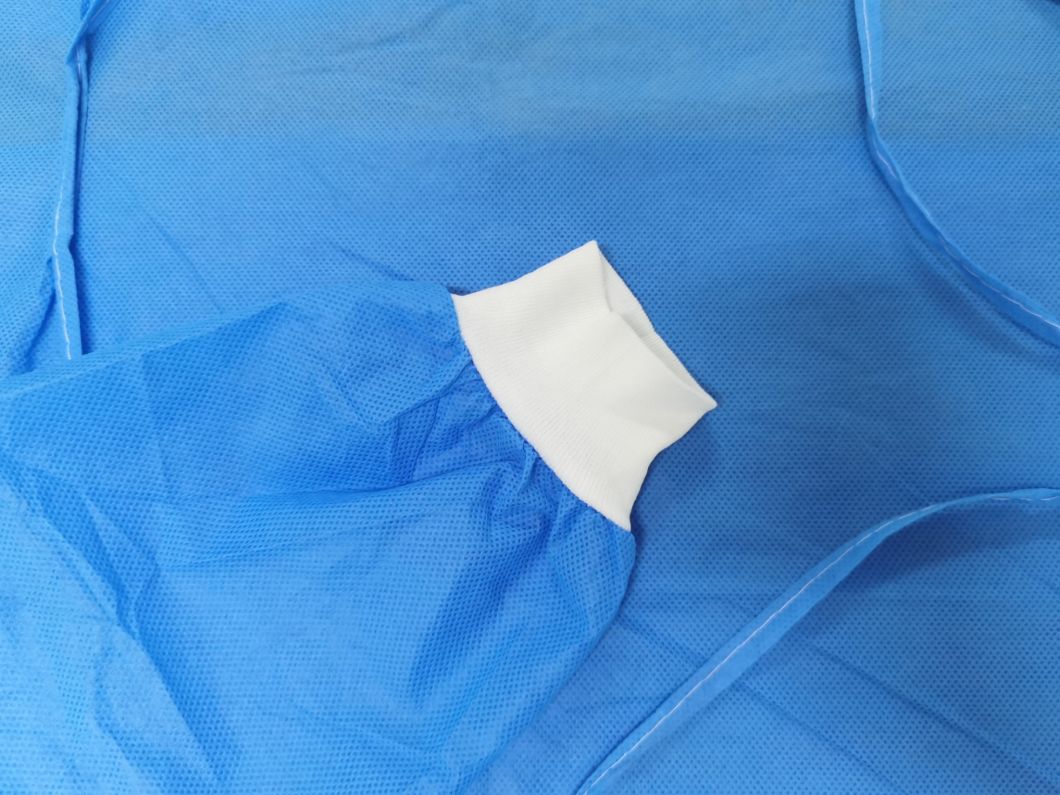 Factory Disposable Non-Sterile AAMI Level1/2/3 Isolation Gown for Protection