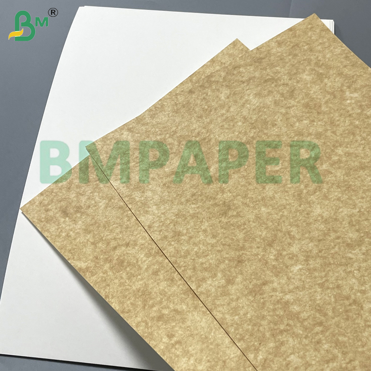 250g 270g Freeze-proofing Moistureproof White Top Coated Kraft Coard For Frozen Food Packaging 