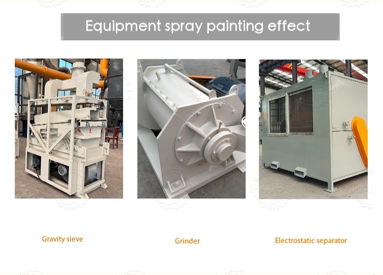 600mm Cutting Width Aluminum Plastic Separation Machine for Separating Metal And Non-metals