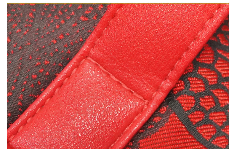 Pattern Printed PU Leather Women Travel Cosmetic Bag Set