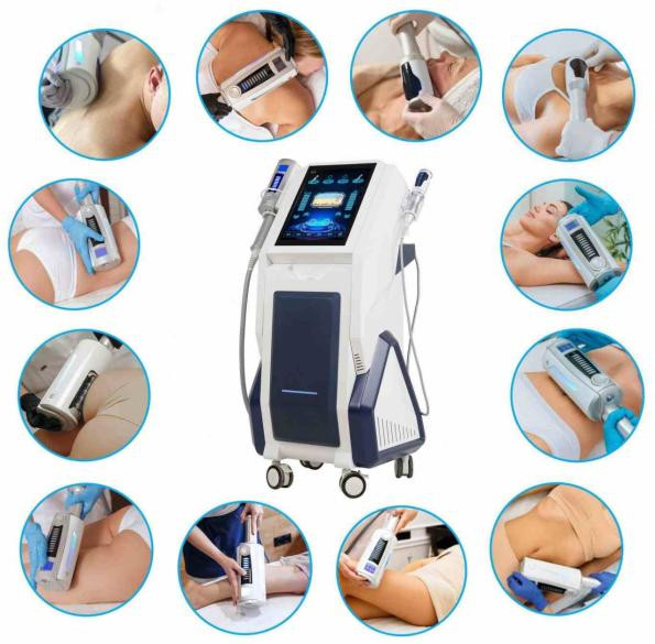 Fat Burning Cellulite Treatment Machine , 8D Inner Ball Vacuum Cavitation Roller