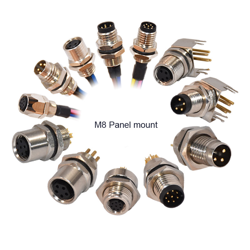 Waterproof IP67 Panel Mount Connector