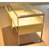 Buy cheap Fashion Luxury Jewelry Display Table , Durable Metal Glass Display Showcase from wholesalers