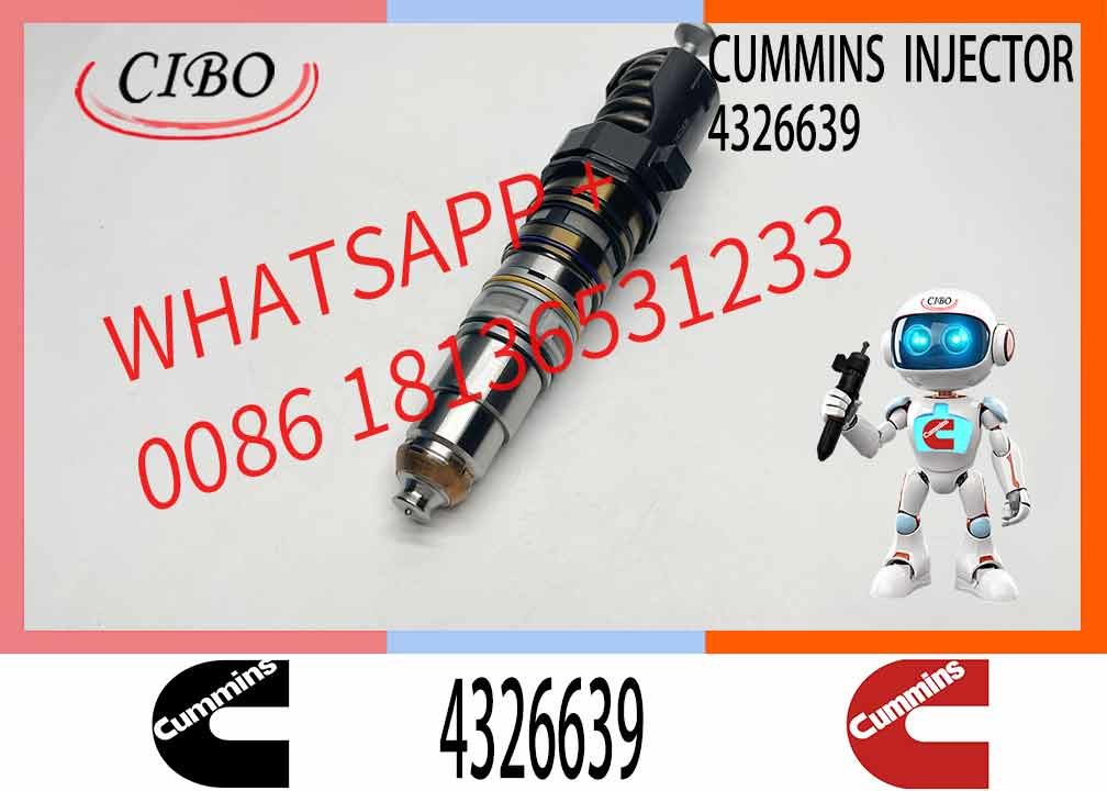 QSK23 QSK45 QSK60 Diesel Common Rail Fuel Injector 4088431 4326639