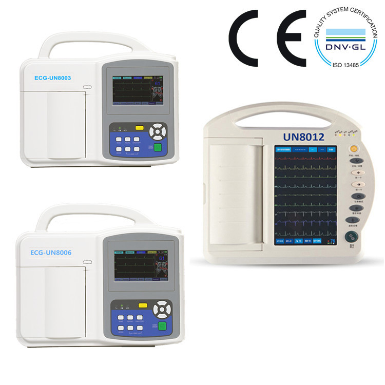 UN8003 Medical Ambulatory New ECG Machine Diagnostic Equipment CE ISO