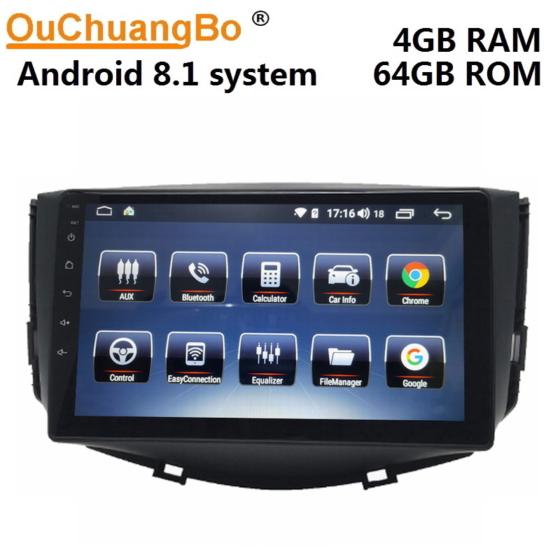 Ouchuangbo multimedia player gps radio for FAW X60 support BT MP3 mirror link android 8.1 OS 4+64