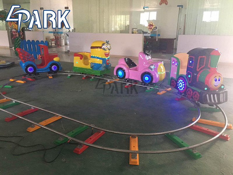 4*6 Oval Type Commercial Electric Ride On Train For Children Paradise Playground