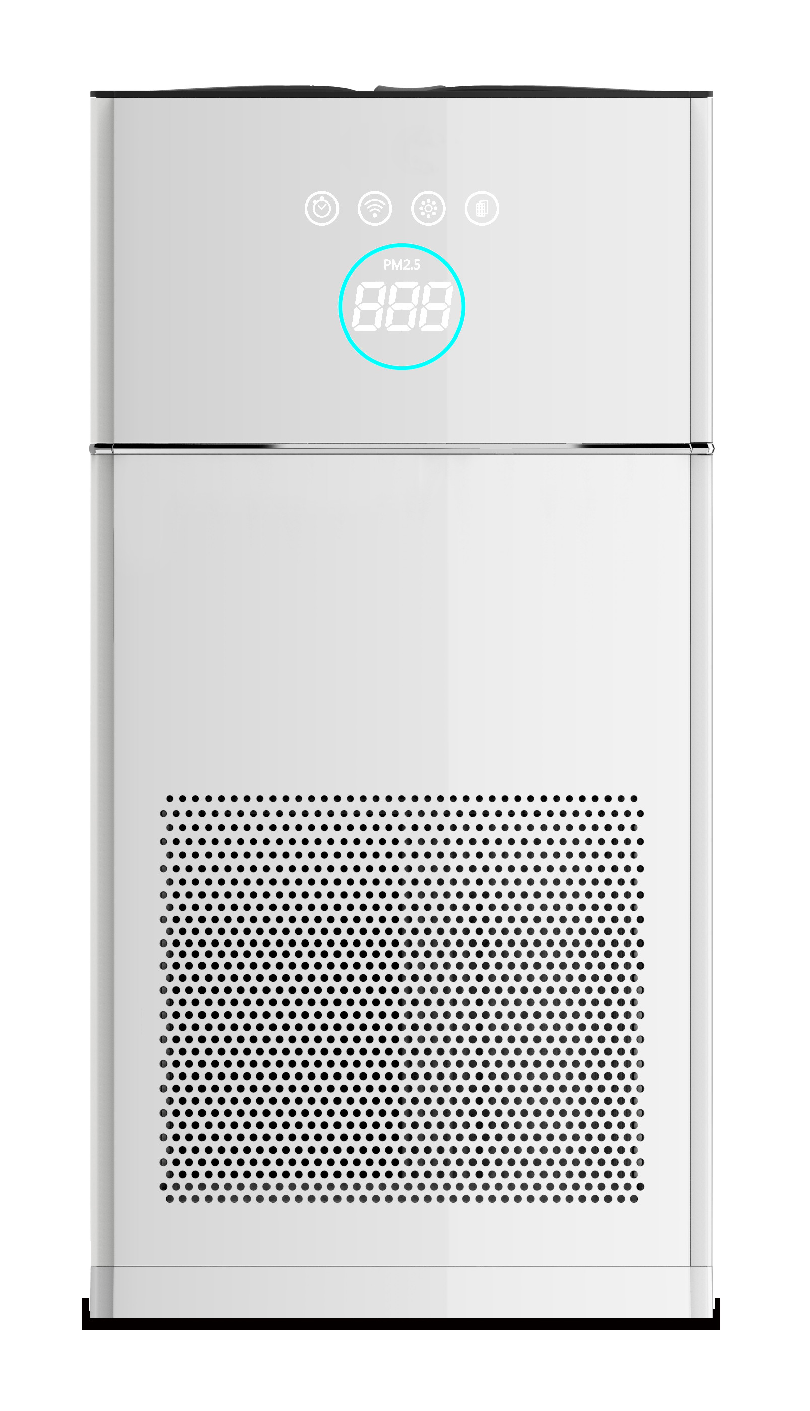 EPI400-2A-E204-B Air Purifier Cleaner for Pet Dander/Odor/Smoker Light Sensing Negative Ion Function