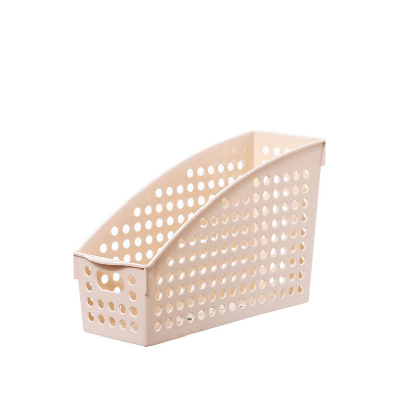 File Document Storage Plastic Basket Organizer For Folder Book
