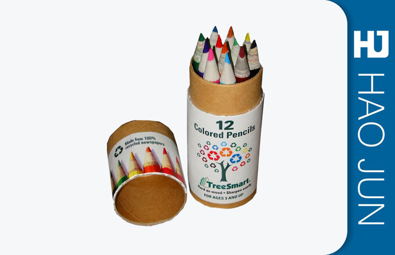 Pretty Coated Custom Cardboard Tubes / Paper Tube Packaging For Toy