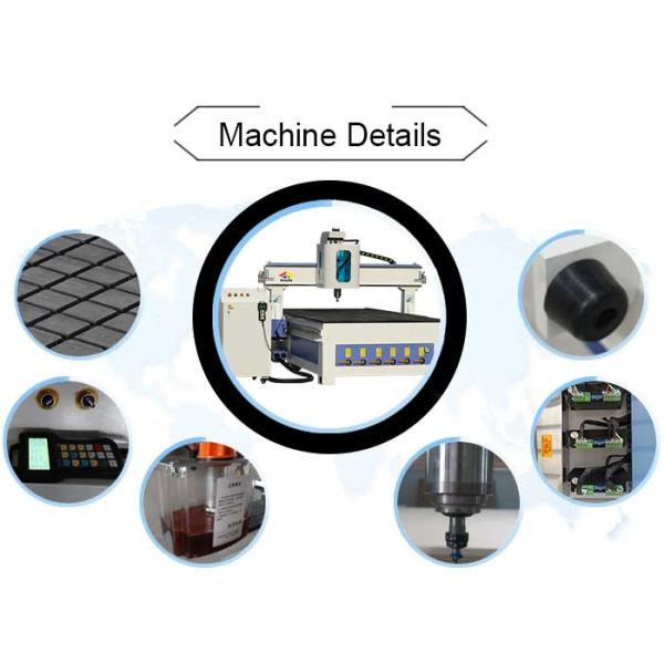 Steel Structure CNC Router Engraving Machine With Yaskawa Servo Motor