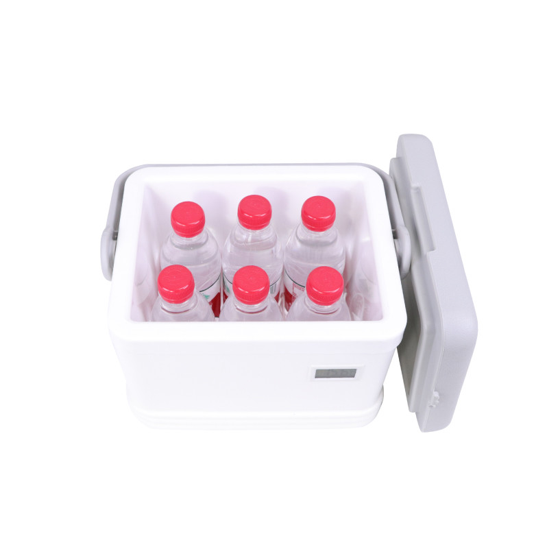 5Ltr Portable Medical Cooler Box White Cold Storage Box For Medicine