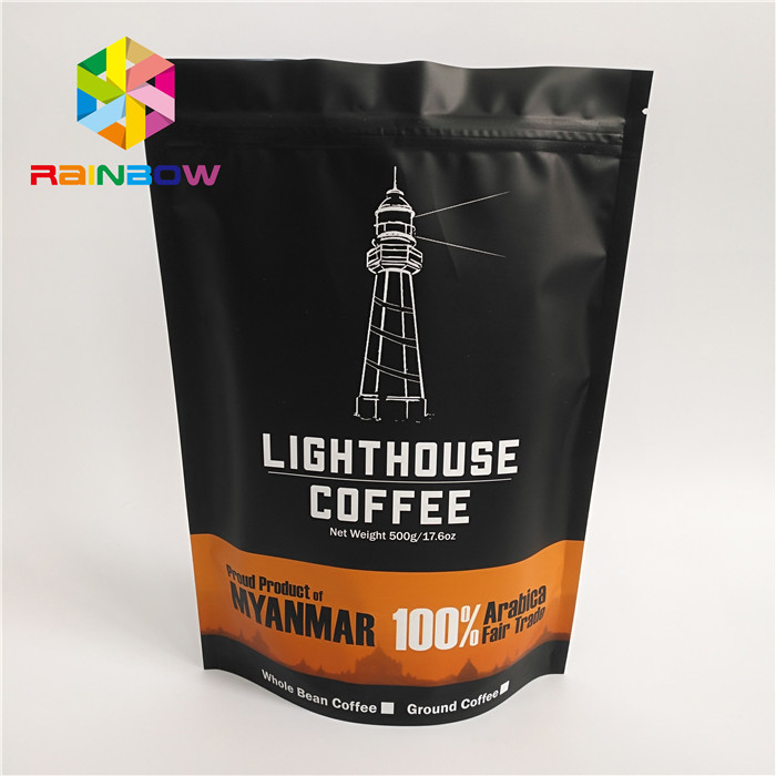 Stand Up Zipper Microwave Bags Custom Printing Biodegradable 120-180 Mic Thickness