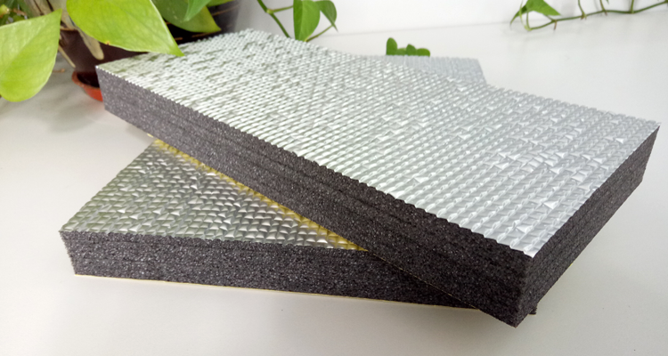 Acoustic Pe XPE HVAC Insulation Foam Xlpe Aluminum Thermal Reflective Foil