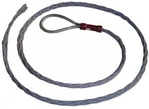 10KN Working Load Wire Mesh Grip Cable Socks 2 Meter Long For OPGW 10-25 mm