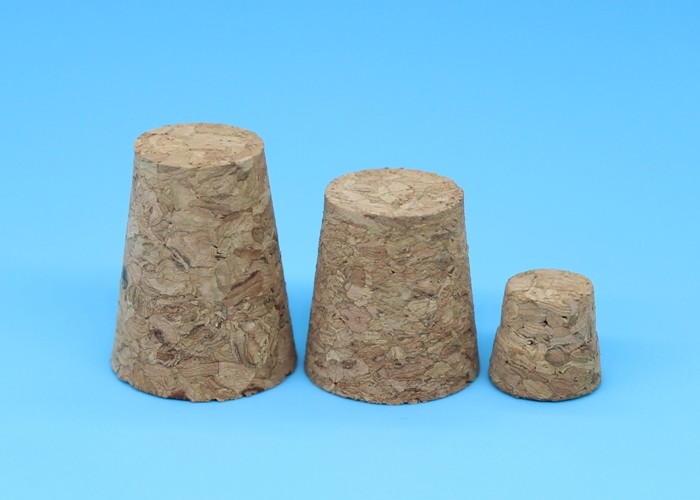 Synthetic Wooden Cork Stopper Used For Glass Bottle Or Test Tube