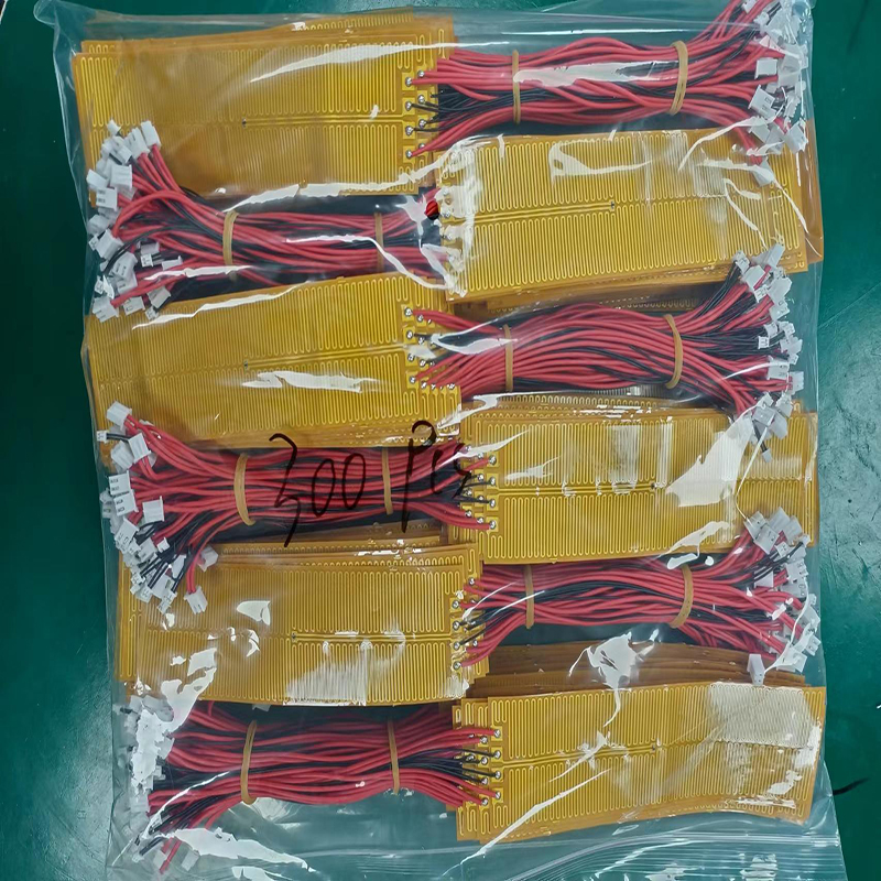 0.1mm Thin Polyimide Heating Film , Flexible Custom Kapton Heater For U Shaped Pillows