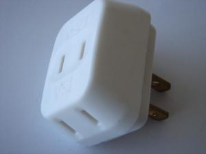 Buy cheap EU Electric Power Sockets With Plug And Jack , Power Travel Plug Converter Adapter product