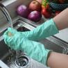Buy cheap 30g-80g Household Rubber Gloves Cotton Flocklined Protect Hands Well from wholesalers