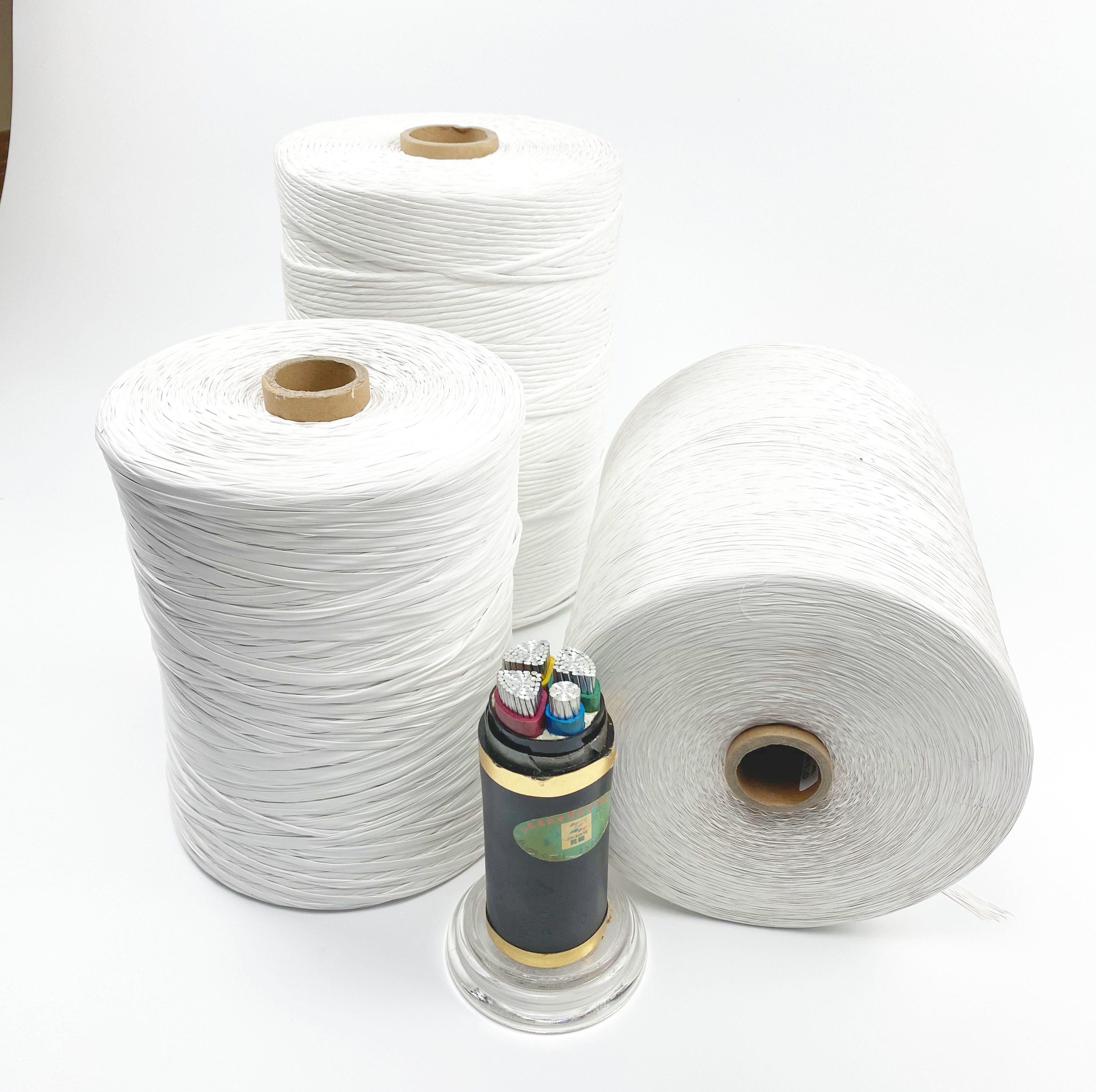 Polypropylene Flame Retardant PP Filler Yarn 20KD Milky White