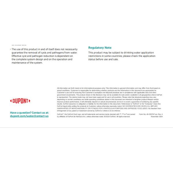 Customizable RO Membrane Replacement Reverse Osmosis Membrane