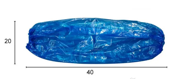 PE Disposable Plastic Sleeve Protectors Water Resistant 0.015mm