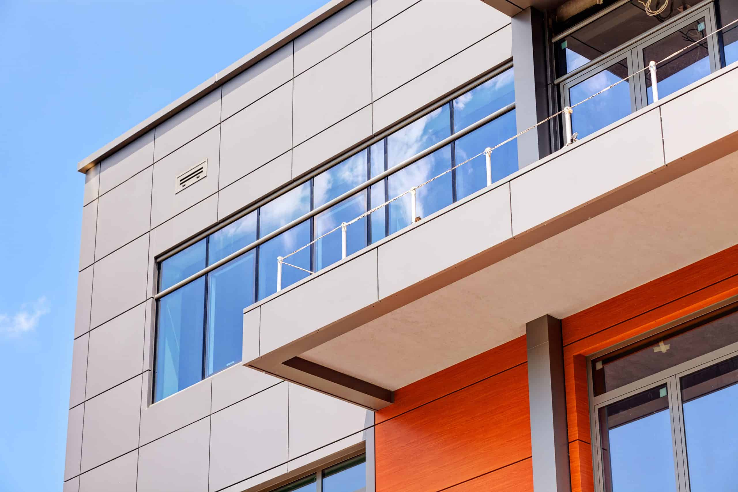Uvproof Dark Blue Durable Pvdf Aluminium Composite Panel Cladding Lightweight Fire Retardant Acp Sheet